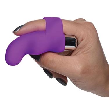 Imagem de Curve Novelties G-Thrill Silicone Finger Vibe - Roxo