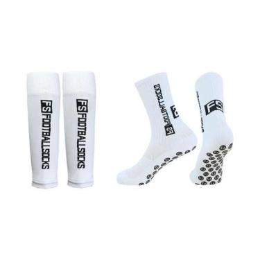 Imagem de Meias Esportivas Antiderrapantes Para Futebol E Basquete Masculinas, C