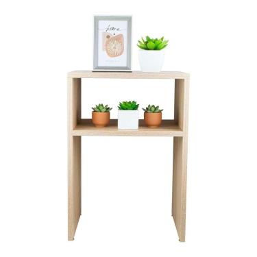 Imagem de Mesa De Cabeceira Pequena 30x35x50cm Carvalho Quarto Sala