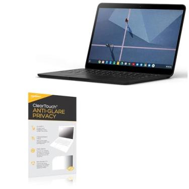 Imagem de BoxWave Protetor de tela compatível com Google Pixelbook Go - Privacidade antirreflexo ClearTouch (pacote com 2), película flexível antirreflexo