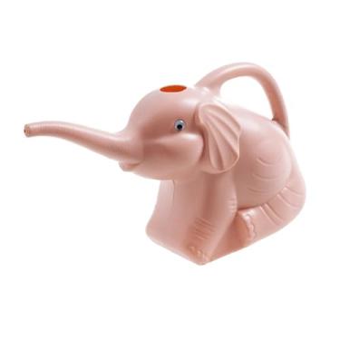 Imagem de Gralara Regador de Plantas Elefante Encantador 2 Litros - Design Inovador para Jardim, ROSA