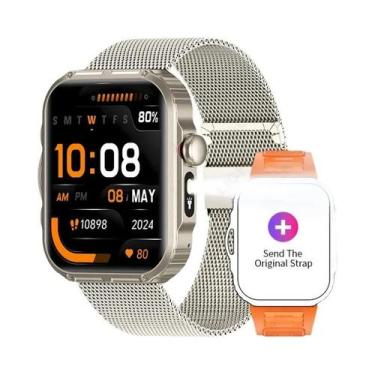 Imagem de Relógio Inteligente Masculino Para Atividades Ao Ar Livre Com Chamada 