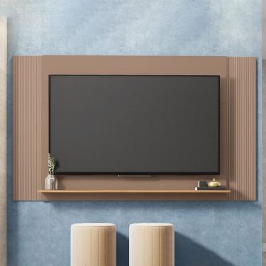 Imagem de Painel Tv Até 65 Pol Extensível 136-150-180cm Suspenso Visari Marrom/freijó C01 - D'rossi