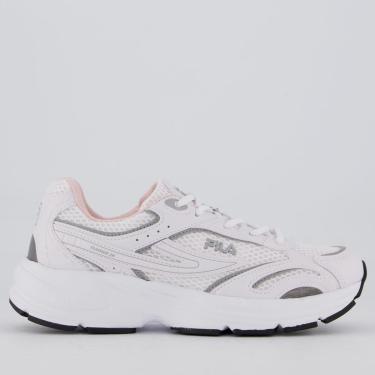 Imagem de Tênis Fila Runner 2K Feminino Branco e Cinza-Feminino