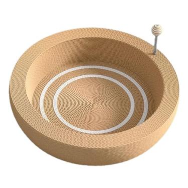 Imagem de WeiLaiKeQi Arranhador para gatos, cama, tábua de arranhar, brinquedo de arranhar, brinquedo de moer com garra, utensílios domésticos, tigela arranhadora para, Grande