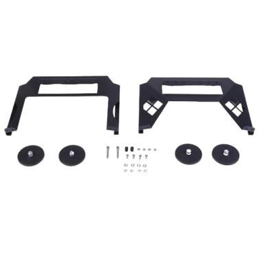 Imagem de AUNMAS de Montagem de Teto de Antena Parabólica Gen 3, Estrutura de Aço Carbono de Baixo Perfil, Fixação Magnética de Veículo, para Trailers e Carros