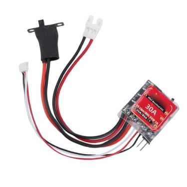 Imagem de SUNGOOYUE Mini Controlador de Velocidade de Escova ESC 30A Escovado Com Freio, Compatível Com Baterias 2S Lipo Ni-MH e Motores N20 N030 N050 para Carros RC 1/16 1/18 /24