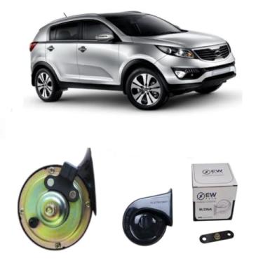 Imagem de BUZINA AUTOMOTIVA CARACOL COM PLUG (2 PINOS) E CONECTOR PARA SPORTAGE 2011 >2016