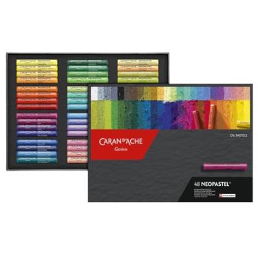 Imagem de Caran D'Ache Pastel Oleoso Neopastel, 48 Cores