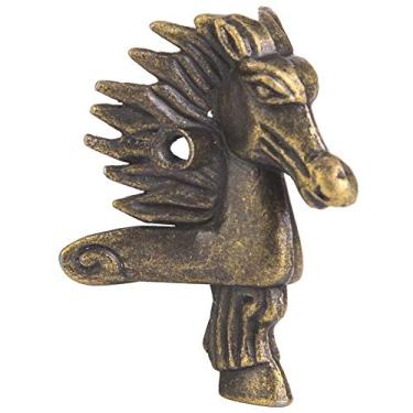 Imagem de YOUTHINK 8 Peças de Pés de Caixa de Madeira, Estilo Nostálgico, Pés de Elevação de Liga de Zinco retrô, Protetores de Canto de Móveis Com Parafusos para Armários, Gavetas, Guarda-roupas,