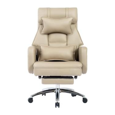 Imagem de Cadeira de escritório multifuncional ajustável com assento de rodas com suporte para encosto, cadeira ergonômica para computador, cadeira giratória para jogos, cadeira de balanço confortável para