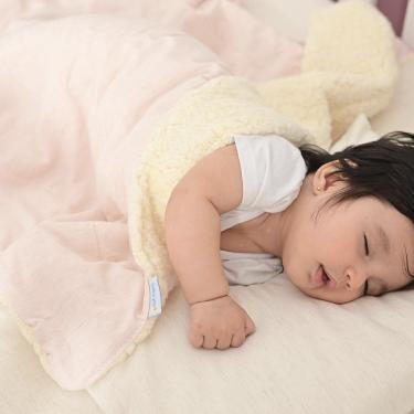 Imagem de Manta Carneirinho Dupla Face Lisa para Bebê