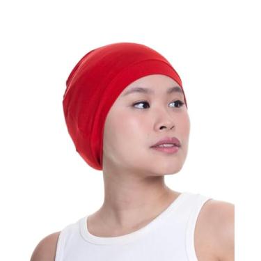Imagem de Touca de Cabelo Nero C/Barra Vermelha Anti frizz