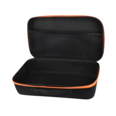 Imagem de MFMEXUL Caixa de Ferramentas Rígida para Guardar Alicates E Chaves, Ao Desgaste, com Zíper, Ideal para Mecânicos, Presente de Aniversário, Laranja, Tamanho real