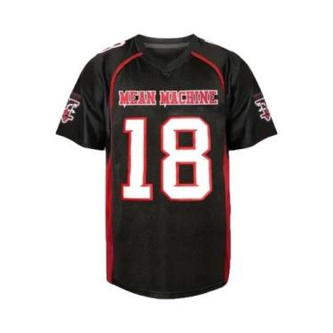 Imagem de Camisa De Futebol Americano Masculina Respirável Personalizada Com Bor