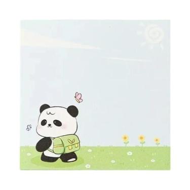 Imagem de Notas Adesivas De Panda E Porquinho-da-Índia Para Crianças, 50 Folhas,