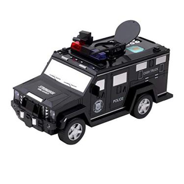 Imagem de Piggy Bank de Carro Eletrônico com Trava Digital e Banco Economia ATM Impressão para Dinheiro Real Lembrança Aniversário Meninos Meninas