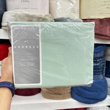 Imagem de Lençol Avulso King C/Elástico 180 Fios Premier Andreza - Chumbo - ANDR