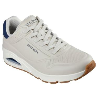 Imagem de Skechers Tênis masculino UNO, NATURAL/AZUL, 41 BR