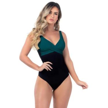 Imagem de Maiô Body Feminino Modelo 2022 Chapa Barriga Com Bojo Neon - MA Moda P