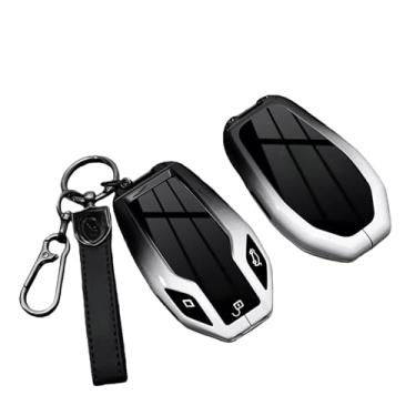 Imagem de Capa dobrável para chave de carro, compatível com bmw 2023, 2024, nova série 57, 740i, 760i, x1, x5, x6, x7, xm, ix, ix3, i5, i7(StyleD 1)