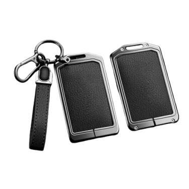 Imagem de Compatível com BYD Atto 3 Act Seal Tang F3 E6 Yuan Song Plus EV F0 Qin Han Dolphin S7 S6 L3 M6 Capa de cartão de couro para chave de carro Acessórios para automóveis(Style3-2)