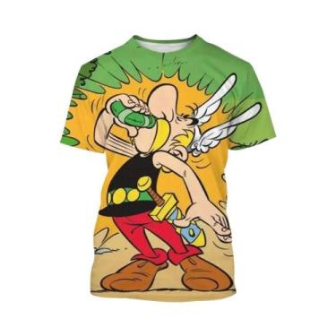 Imagem de Camiseta Unissex Estampada Em 3D Com Desenho De Cartoon, Estilo Hip-Ho