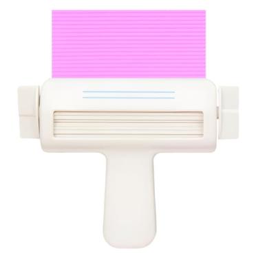 Imagem de Crimpador de papel para sacos de chips, ferramenta de vinco de papel de artesanato para álbuns, penas, embrulhos, selagem de sacos e vincos decorativos de borda