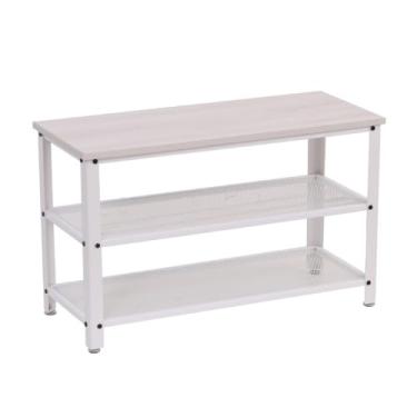 Imagem de HHHJQFAAT Sapateira de porta de banco de sapatos para casa armário de sapatos simples multi-andares sala de aluguel dormitório desgaste sapateira para armário de sapatos prateleira de sapatos para