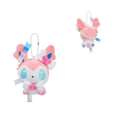 Imagem de Brinquedos De Pelúcia Eevee Umbreon Sylveon Espeon Vaporeon Chaveiro B
