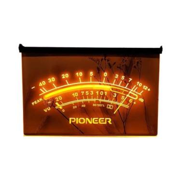 Imagem de Letreiro Neon LED 3D Esculpido Pioneer Peak VU dB Arte De Parede Para 