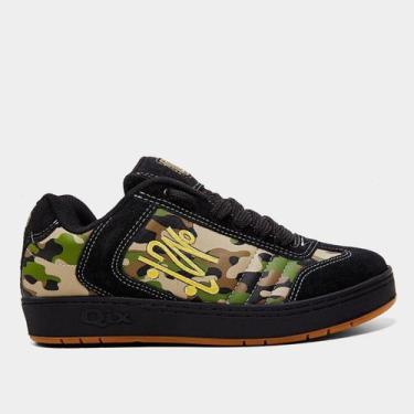 Imagem de Tênis Qix Chorão Lado B, Preto, Verde, 39