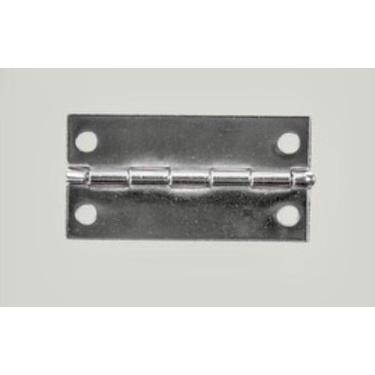 Imagem de 10 unidades Dobradiça de Chapa - Artesanato &amp Co., Latonado