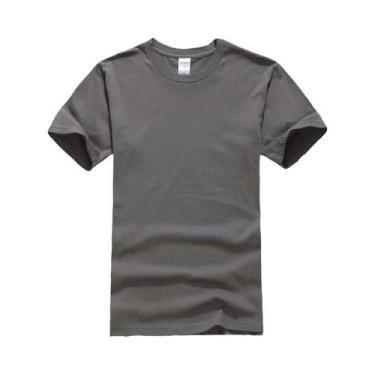 Imagem de Camisetas De Algodão Masculinas Para O Verão, Casual, Corte Solto, Man