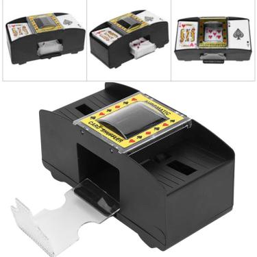 Imagem de Embaralhador Misturador Automático de Cartas Baralho 2 Decks