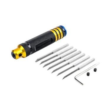 Imagem de Cinzel De Resina Gundam Com 7 Lâminas, Ferramenta De Corte Para Hobby,