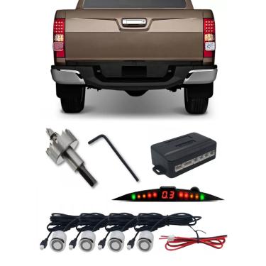 Imagem de Sensor Cromado Parachoque de Metal Chevrolet S10 2012/2020