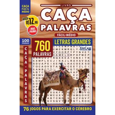 Imagem de Livro - Livro Caça-Palavras ed.104 -100 páginas - Fácil/Médio