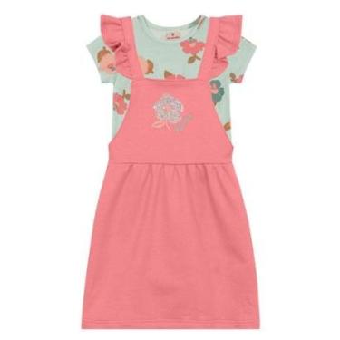 Imagem de Conjunto infantil menina floral Brandili-Feminino