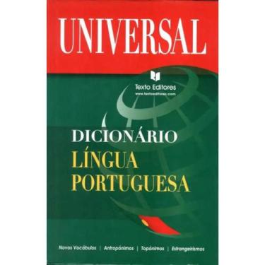 Imagem de Livro: Universal Dicionário Língua Portuguesa (Novo, Lacrado) - Texto