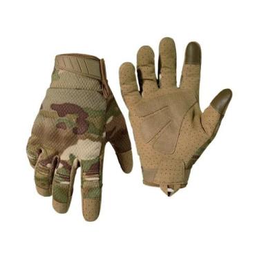 Imagem de Luvas Táticas de Tela de Toque - Antiderrapantes para Caça, Tiro, Cicl