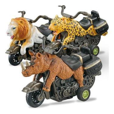 Imagem de Brinquedo Moto De Fricção Miniatura Animal Motor C/lançador - Aventura