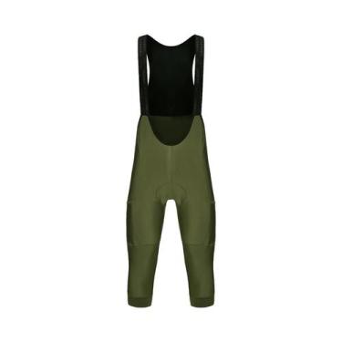 Imagem de Bermudas De Ciclismo Masculinas 3/4 Com 2 Bolsos Para Verão, Primavera
