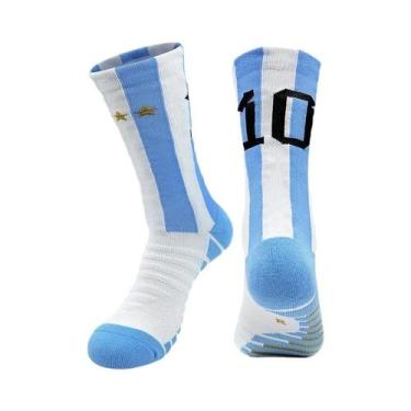 Imagem de Meias De Futebol De Alta Qualidade Para Treinamento Masculino - NONE, 