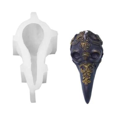 Imagem de Moldes De Silicone 3D De Crânio De Abutre Para Artesanato Em Resina, V