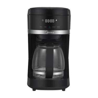 Imagem de Cafeteira Midea Elétrica Digital para Café em Pó - CMD15P, 110V