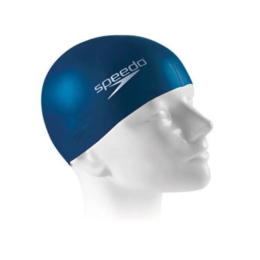 Imagem de Touca De Natação Speedo 100% Silicone Flat Cap Adulto-Unissex