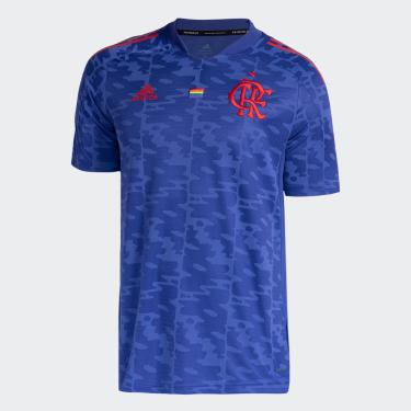 Imagem de Camisa Flamengo Pride 21/22 s/n Torcedor Adidas Masculina-Masculino