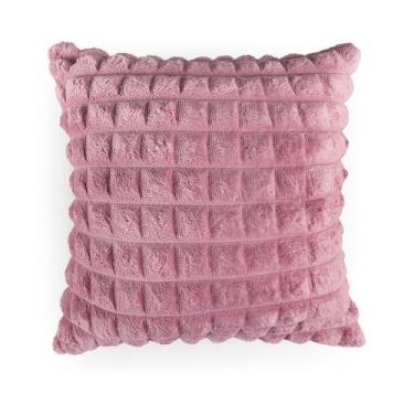 Imagem de Kit 04 Capas de Almofada Soft Aveludada 45cm x 45cm Com Zíper - Floren