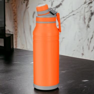 Imagem de Garrafa Térmica com Alça e Bico 1,2L para Bebidas Quente Ou Fria em Aço Inox Parede Dup...